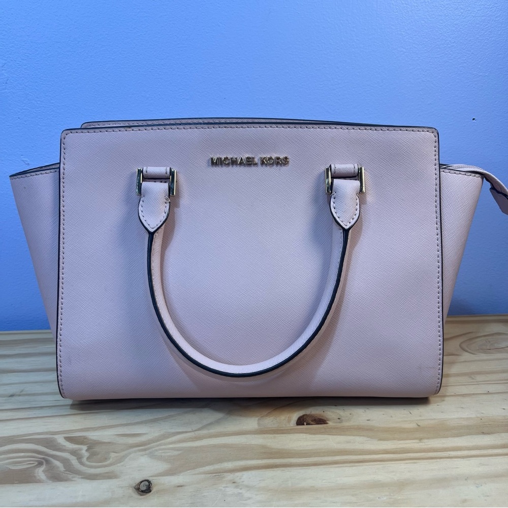Michael Kors Pink Satchel/ Shoulder Bag